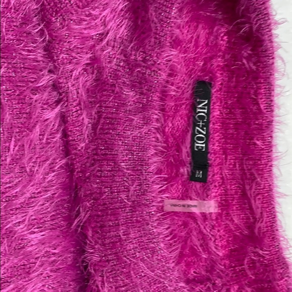 NIC+ZOE cozy pullover sweater in medium - Picture 4 of 6